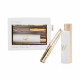Pro Illuminating Tweezers & Mirrored Carry Case 24k Gold Plated Pro Illuminating Tweezers & Mirrored Carry Case 24k Gold Plated