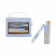 Pro Illuminating Blue Ombre With Diamond Dust Tweezers & Carry Case Pro Illuminating Blue Ombre With Diamond Dust Tweezers & Carry Case