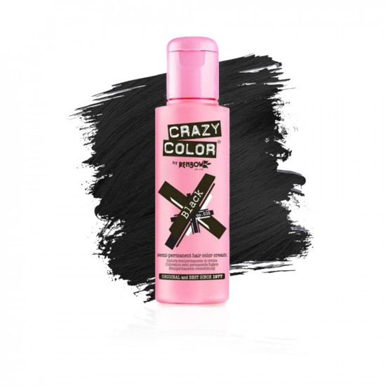 Semi-permanent Hair Color Cream - Black - N 30 - 100 Ml Semi-permanent Hair Color Cream - Black - N 30 - 100 Ml
