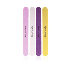 Colored Nail File  - 4 Pcs