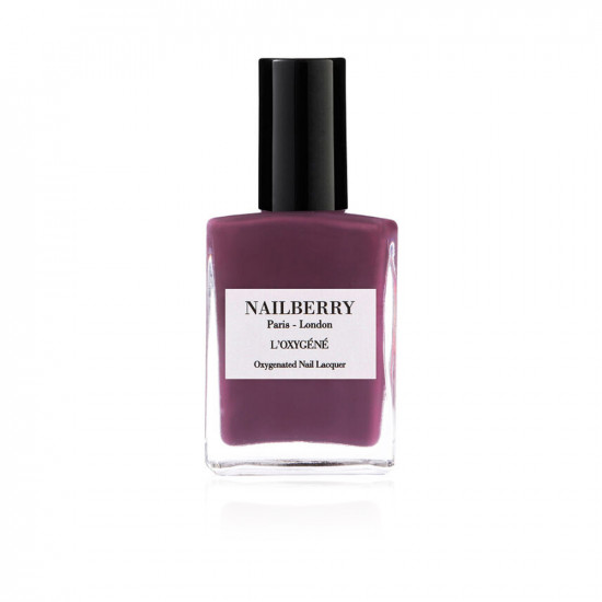 Oxygenated Nail Polish Purple Rain - Deep Aubergine 