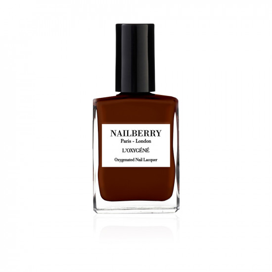Oxygenated Nail Polish Grateful - Deep Burgundy