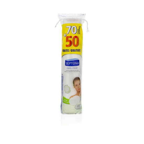 Daily Clean Double-faced - 70 + 50 Cotton Pads 