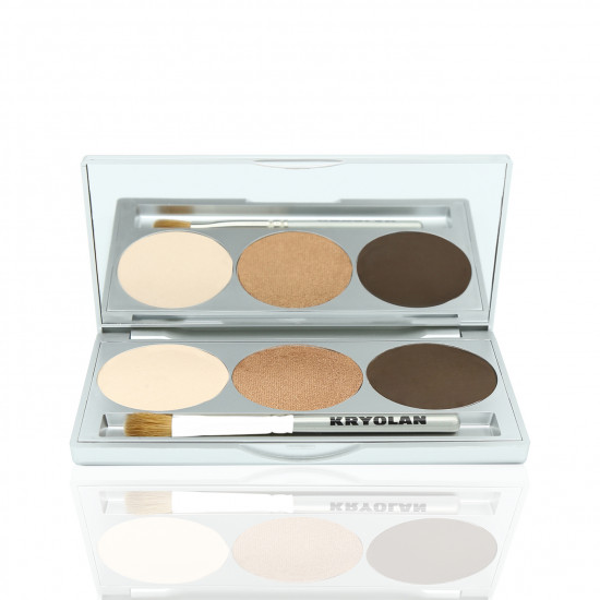 Eye Shadow Trio Palette - Smokey Beige