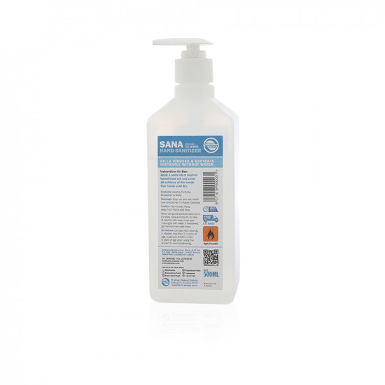 Sana Hand Sanitizer Gel - 500ml