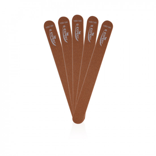 Nail File - Brown - 5 Pcs