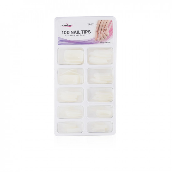 Nail Tips - Square - 100Pcs