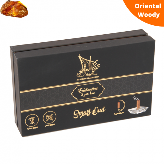 Enchantress Smart Oud - 10 Sticks with A Crystal Stand 