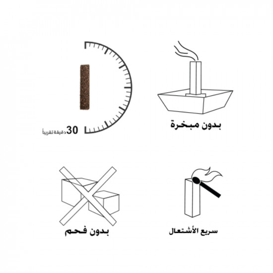 Indulgence Smart Oud - 10 Sticks with A Crystal Stand Indulgence Smart Oud - 10 Sticks with A Crystal Stand