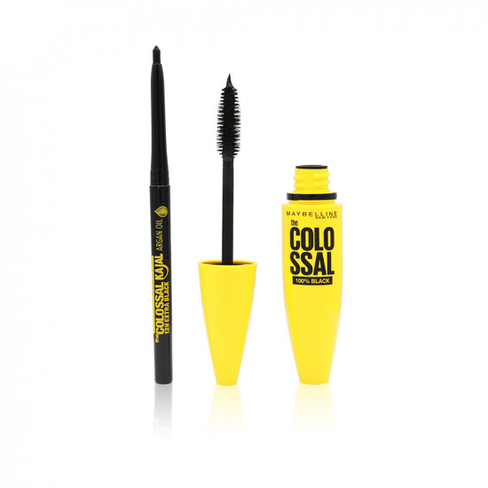 Colossal Volume Express Mascara Plus Free Kajal Argan Oil Eyeliner Promo