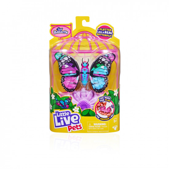 Little Live Pets Lil' Butterfly S4 - Rare Wings - Age 5+ Little Live Pets Lil' Butterfly S4 - Rare Wings - Age 5+