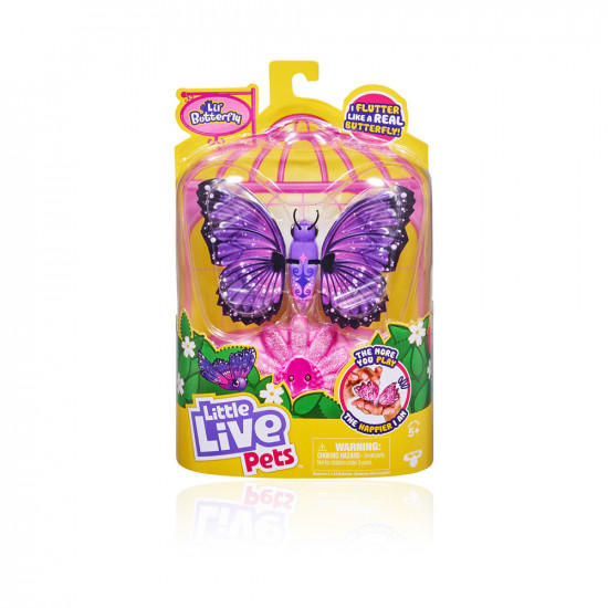 Little Live Pets Lil Butterfly - Star Wings - Age 5+ Little Live Pets Lil Butterfly - Star Wings - Age 5+