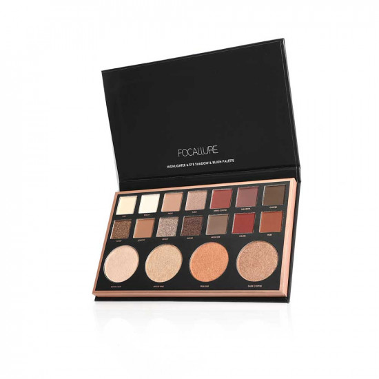 Highlighter - Eye Shadow - Blush All in One Palette - FA-47 Highlighter - Eye Shadow - Blush All in One Palette - FA-47