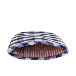 Teapot cover - Blue and Black - Small