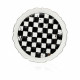 Set Of 6 Cawa Cup, Coffee Pot, Date Bowl And Tray Chess Design Basic Selection - Et1090