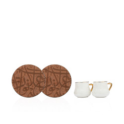 Turkish Coffee Sets Two Cup You & Me - Gy1070