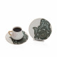 Coffee Cup And Saucer Spirit Of Ancient - 6 Pcs