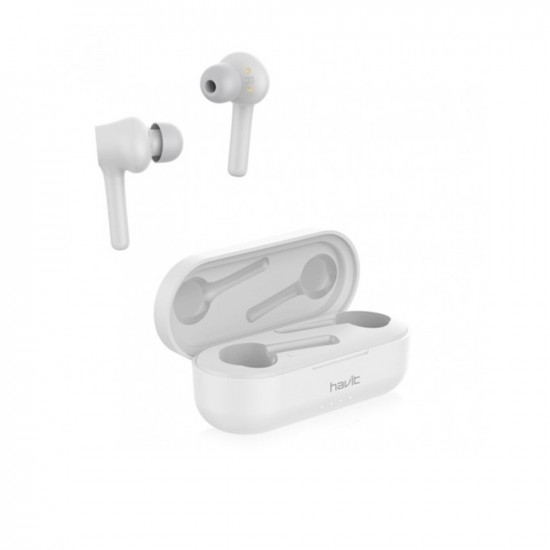 True wireless stereo earbuds