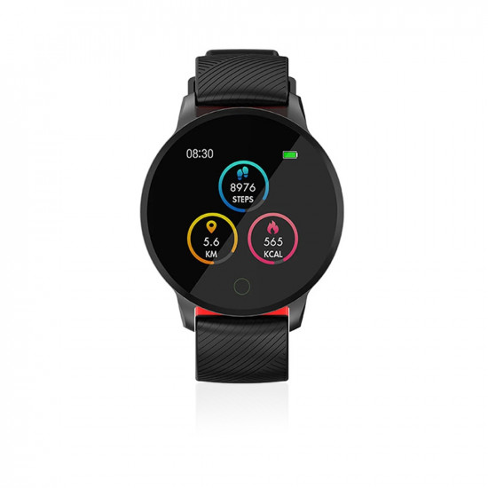 Round Touch Screen Bluetooth Smart Watch - Black Round Touch Screen Bluetooth Smart Watch - Black