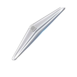 Car Door Protector Strip - 4 Pcs - Silver
