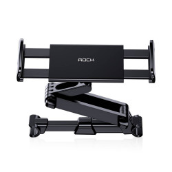 Universal Retractable Car Headrest Mount - Black   