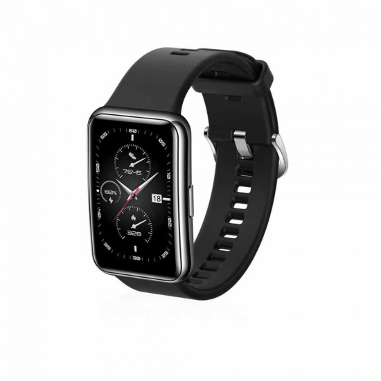 Watch Fit Elegant With Speaker - Black