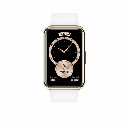 Watch Fit Elegant With Speaker - White Watch Fit Elegant With Speaker - White