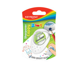 1 Hole Blister Cappy Sharpener And Eraser