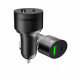 Quick Charge 3.0 & Type-C Car Charger - Black Quick Charge 3.0 & Type-C Car Charger - Black