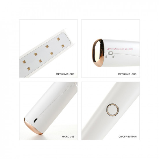 Uvc Led Handheld Sterilizer Wand X5 Uvc Led Handheld Sterilizer Wand X5