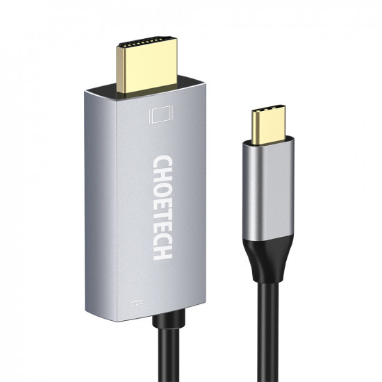 Gold-plated Connectors USB-C To HDMI+PD Cable Gold-plated Connectors USB-C To HDMI+PD Cable