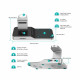 4 in 1 MFI Wireless Charging Dock - Silver 4 in 1 MFI Wireless Charging Dock - Silver
