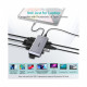 9 in 1 USB C HUB - Silver 9 in 1 USB C HUB - Silver