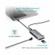 9 in 1 USB C HUB - Silver 9 in 1 USB C HUB - Silver