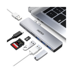 7 In 1 MacBook Pro USB Adapter USB C Hub     