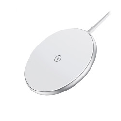 15W Magnetic Wireless Charging Pad - White