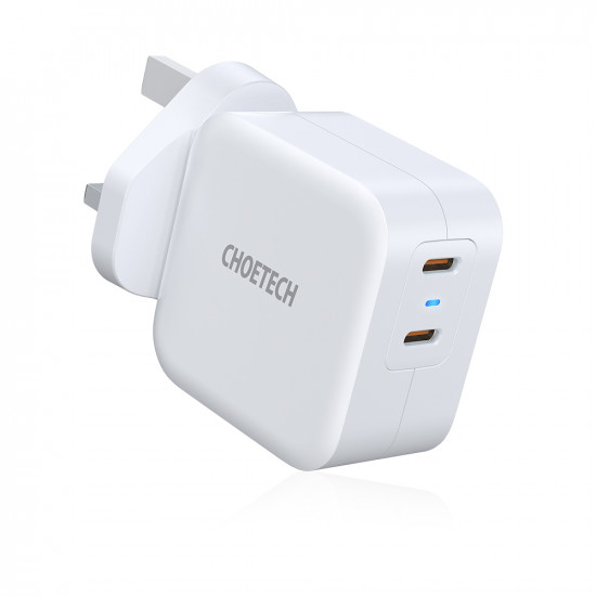 40W Dual USB C Port Charger - White 40W Dual USB C Port Charger - White