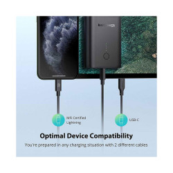 5-in-1 PD Pioneer Power Bank Combo (RP-PB200) – Black