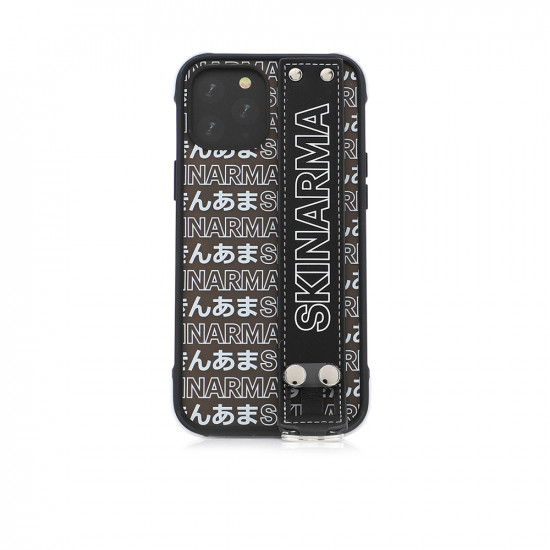 Kotoba Case With Strap For iPhone 12 Pro Max - Black  