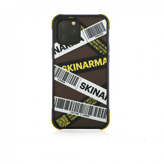 Kakudo Case With Strap For iPhone 12 Pro Max - Yellow