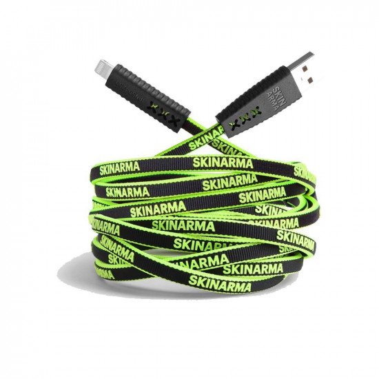 Tenso USB-A to Lightning Charging Cable - Green