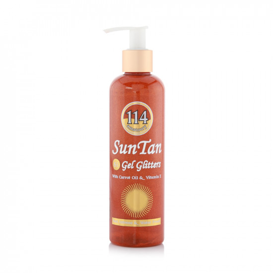 Sun Tan Gel Glitters Spf6 - 280 Ml Sun Tan Gel Glitters Spf6 - 280 Ml