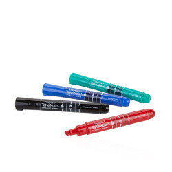 Take Note Broad Line Dry-erase Markers -  4 Colored Marker