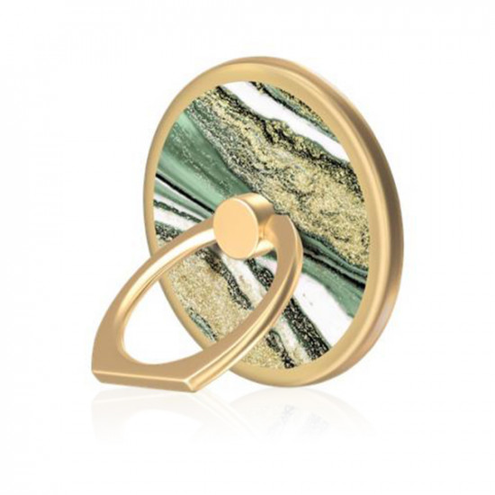 Magnetic Ring Mount - Cosmic Green Swirl Magnetic Ring Mount - Cosmic Green Swirl