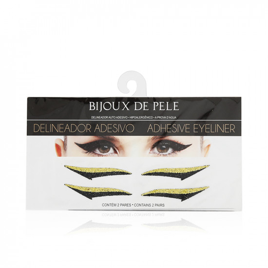 Thick Eyeliner Sticker - Gold & Black Thick Eyeliner Sticker - Gold & Black