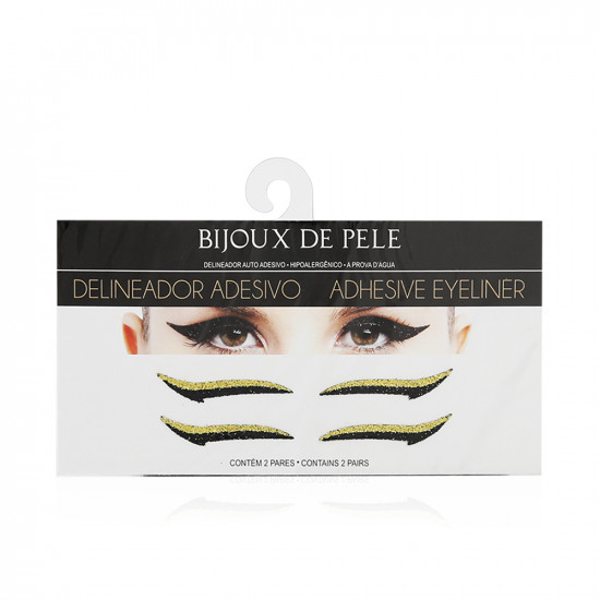 Small Eyeliner Sticker - Gold & Black Small Eyeliner Sticker - Gold & Black