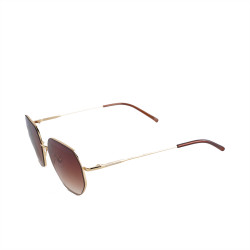 Oculos Love Golden Sunglasses