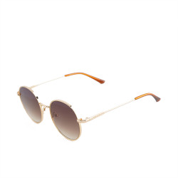 Oculos Love Golden Sunglasses  - Size 53-22-145