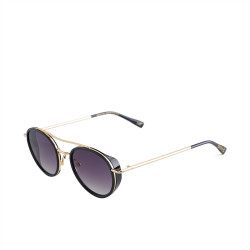 Classic Unisex Gradient Sunglasses - Golden - Size 51 - 21 - 145