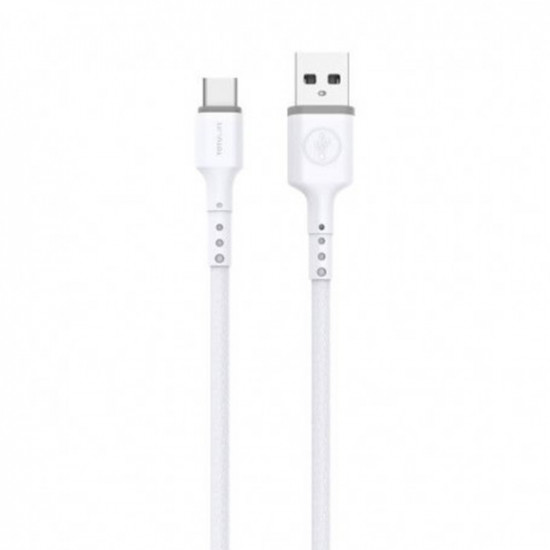 Fine Series Cable Type-C 1M 2.4A - White